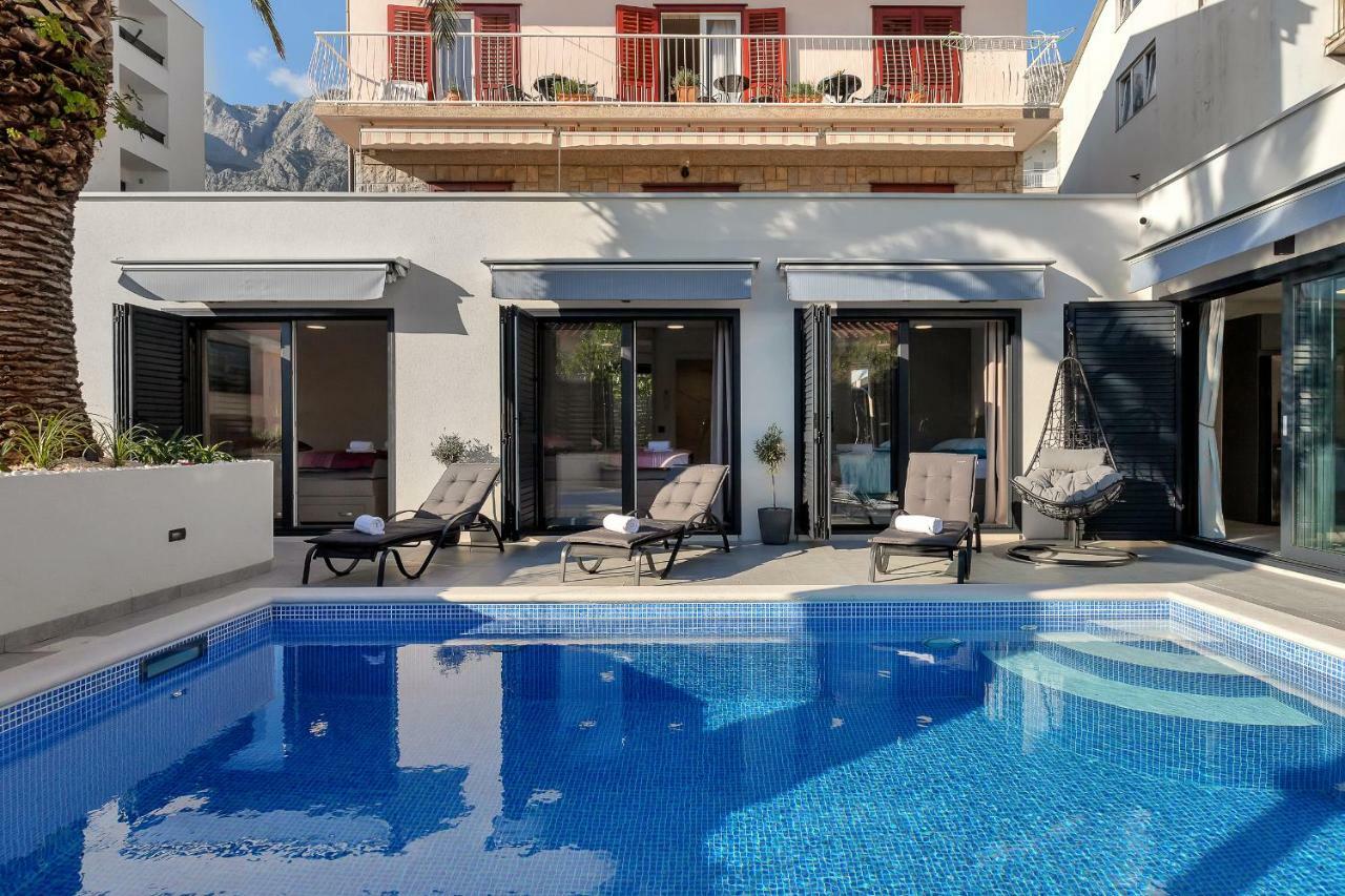 Lulani Makarska Pool Apartment Exterior photo